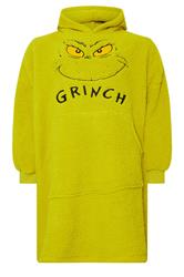 BadRhino Big & Tall Green Grinch Blanket Hoodie | BadRhino 6