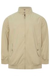 BadRhino Big & Tall Brown Harrington Jacket