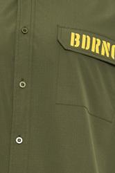 BadRhino Big & Tall Khaki Green Military Ripstop Shirt | BadRhino 9