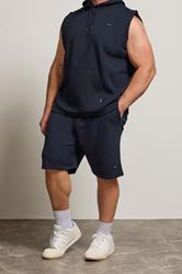 BadRhino Navy Blue Essential Jogger Shorts | BadRhino 1