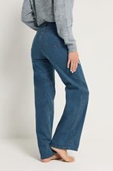 LTS Tall Indigo Blue BEA Wide Leg Jeans | Long Tall Sally 3