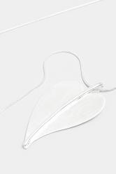 Silver Heart Pendant Long Necklace | Yours Clothing 3