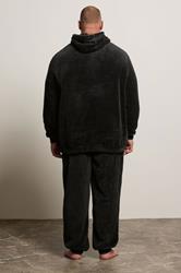 BadRhino Big & Tall Black Batman Fleece Lounge Set | BadRhino 2