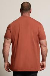 BadRhino Big & Tall Clay Orange Extra Long Core T-Shirt | BadRhino 3