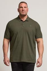 BadRhino Khaki Green Essential Polo Shirt | BadRhino 1