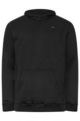 BadRhino Big & Tall Black Front Pocket Hoodie