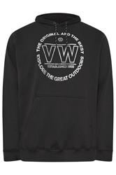 D555 Big & Tall Black Volkswagen Hoodie | BadRhino 4