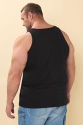 BadRhino Big & Tall Black 'California' Skull Vest | BadRhino 4