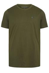 BadRhino Big & Tall 5 Pack Black/White/Navy Blue/Green/Grey Extra Long Core T-Shirts| BadRhino 5