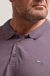 BadRhino Big & Tall Purple Polo Shirt | BadRhino 4