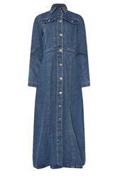 LTS Tall Blue Denim Button Through Midi Dress | Long Tall Sally 5