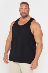 KAM Big & Tall Black Vest | BadRhino 2