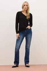 LTS PREMIUM Tall 2 PACK White & Black V-Neck Tops | Long Tall Sally 4