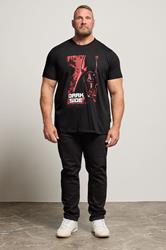 BadRhino Big & Tall Black Star Wars Graphic T-Shirt | BadRhino 2