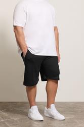 KAM Big & Tall Black Interlock Shorts | BadRhino 3