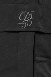 D555 Big & Tall Black Stretch Open Hem Joggers | BadRhino 6