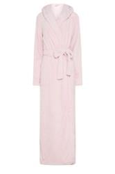 LTS Tall Light Pink Heart Embossed Dressing Gown