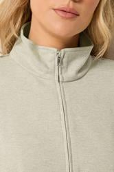 LTS PREMIUM Tall Women's Natural Brown Funnel Neck Jacket | Long Tall Sally 6