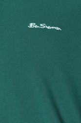 Ben Sherman Big & Tall Teal Signature Pique Polo Shirt | BadRhino 3
