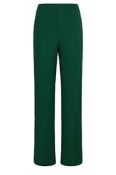 LTS Tall Forest Green Textured Wide Leg Trousers