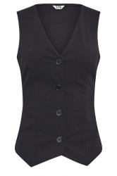 LTS Tall Womens Black Waistcoat | Long Tall Sally 5