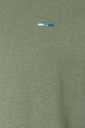 BadRhino Big & Tall Sage Green Long Sleeve Plain T-shirt | BadRhino 3