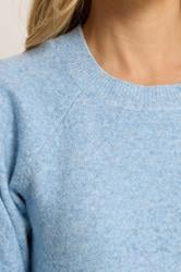 LTS Tall Light Blue Knit Balloon Sleeve Jumper | Long Tall Sally 4