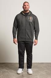 KAM Big & Tall Black 'British Columbia' Slogan Hood | BadRhino 1