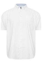 D555 Big & Tall White Short Sleeve Shirt | BadRhino 3