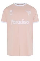 KAM Big & Tall Pink 'Paradiso' T-Shirt