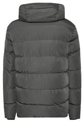 BadRhino Big & Tall Charcoal Grey Hooded Puffer Jacket 2