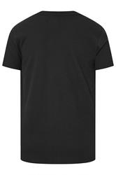 BadRhino Big & Tall Black Ottoman Ribbed T-Shirt | BadRhino 6