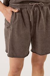 LTS Tall Women's Navy Blue Acid Wash Shorts | Long Tall Sally 5