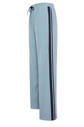 LTS Tall Women's Blue Side Stripe Wide Leg Trousers | Long Tall Sally 2