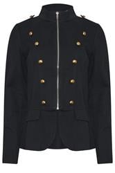 LTS Tall Women's Black Military Jacket | Long Tall Sally 5