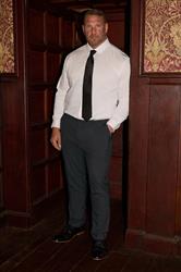 BadRhino Black Plain Suit Trousers | BadRhino 1