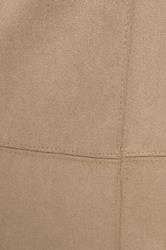 LTS Tall Tan Brown Suedette A-Line Midi Skirt | Long Tall Sally 4