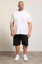 KAM Big & Tall Black Jersey Cargo Shorts | BadRhino 1