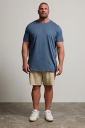 BadRhino Big & Tall Storm Blue Extra Long Core T-Shirt | BadRhino 2