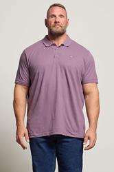 BadRhino Big & Tall Plum Purple Polo Shirt | BadRhino 1