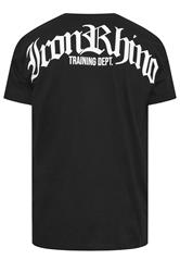 IronRhino Big & Tall Black Old English T-Shirt | BadRhino 7