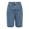 Tall denim shorts