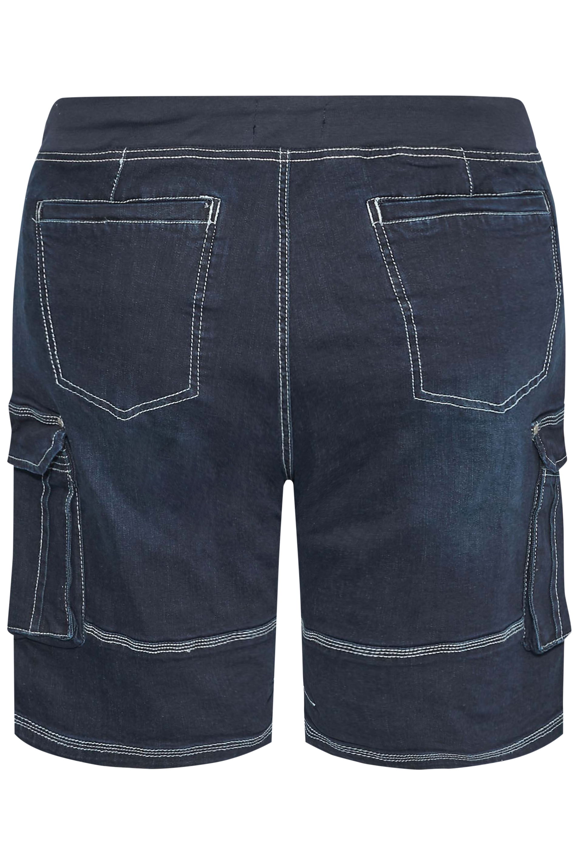 KAM Dark Blue Denim Shorts | BadRhino 5