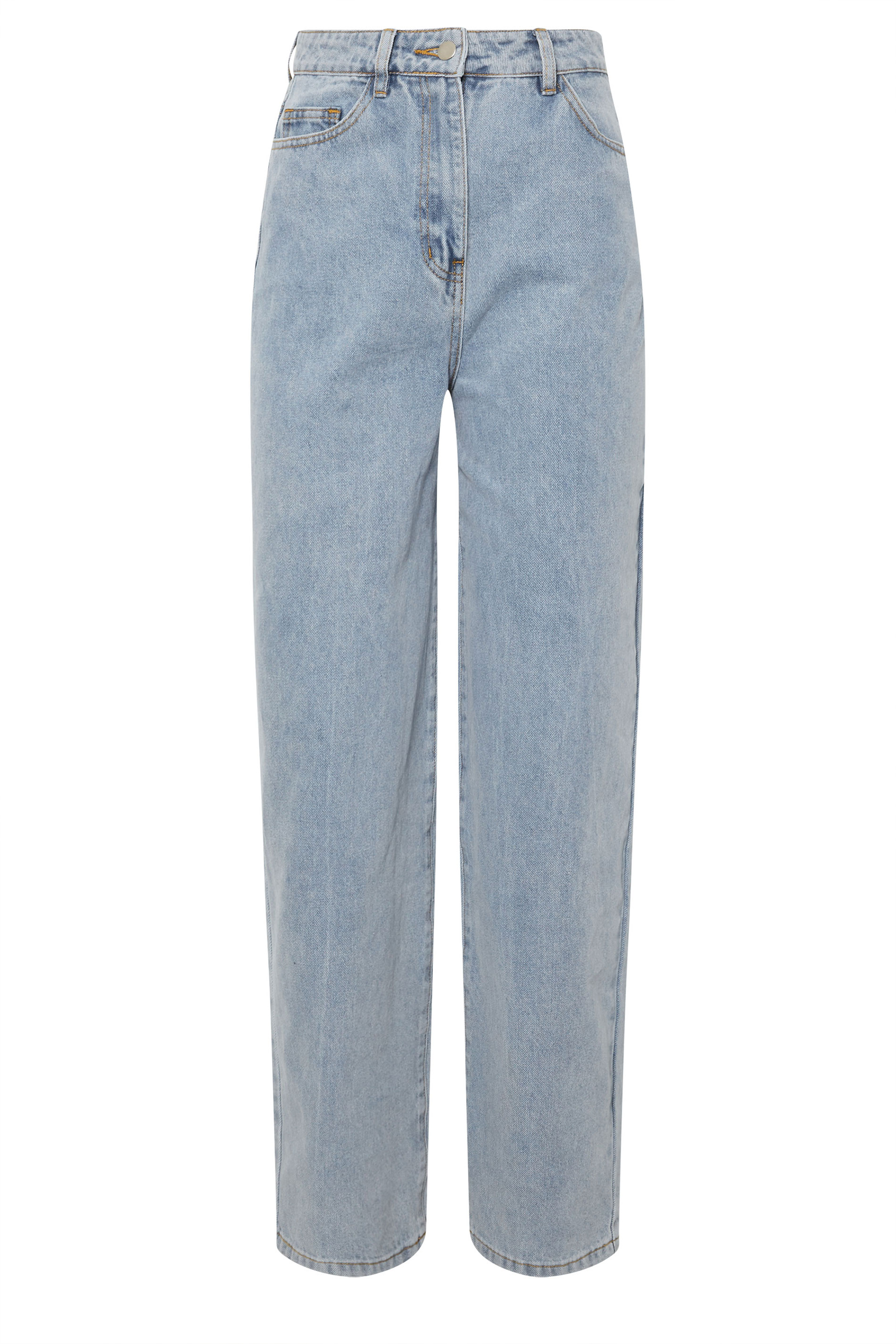 LTS Tall Light Blue Wash Barrel Leg Jeans | Long Tall Sally 6