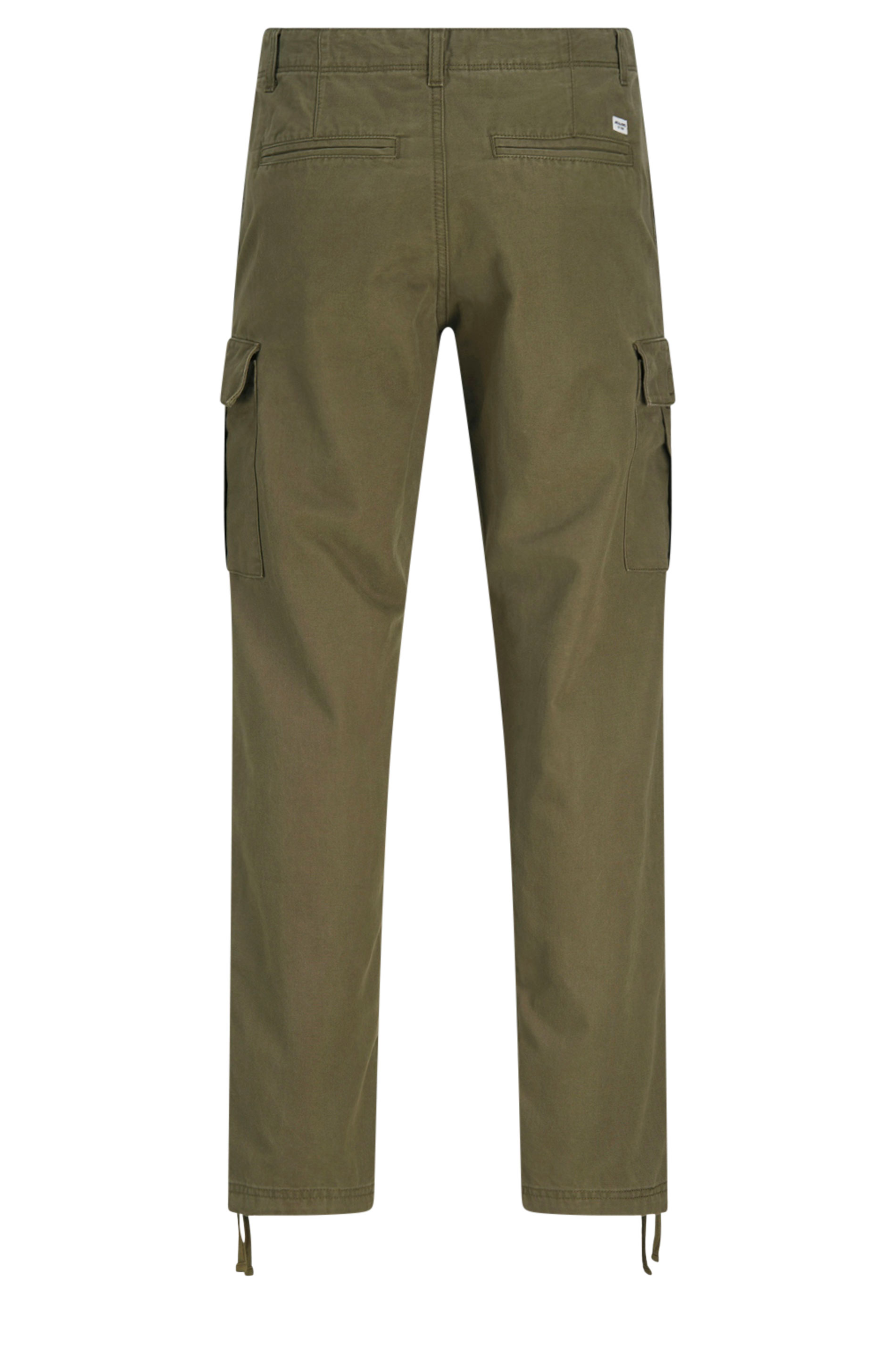 JACK & JONES Big & Tall Olive Green 'Barkley' Cargo Trousers 4