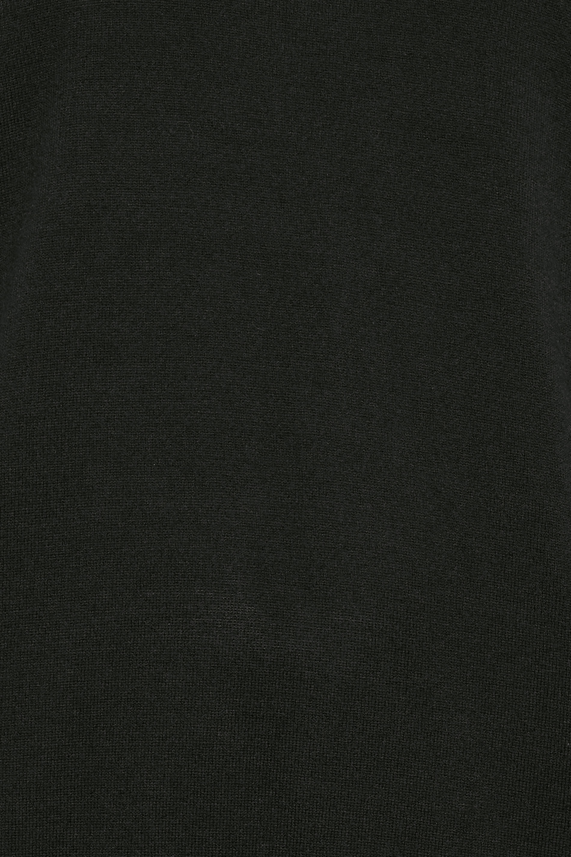 BadRhino Big & Tall Black Crew Neck Knitted Jumper | BadRhino 3