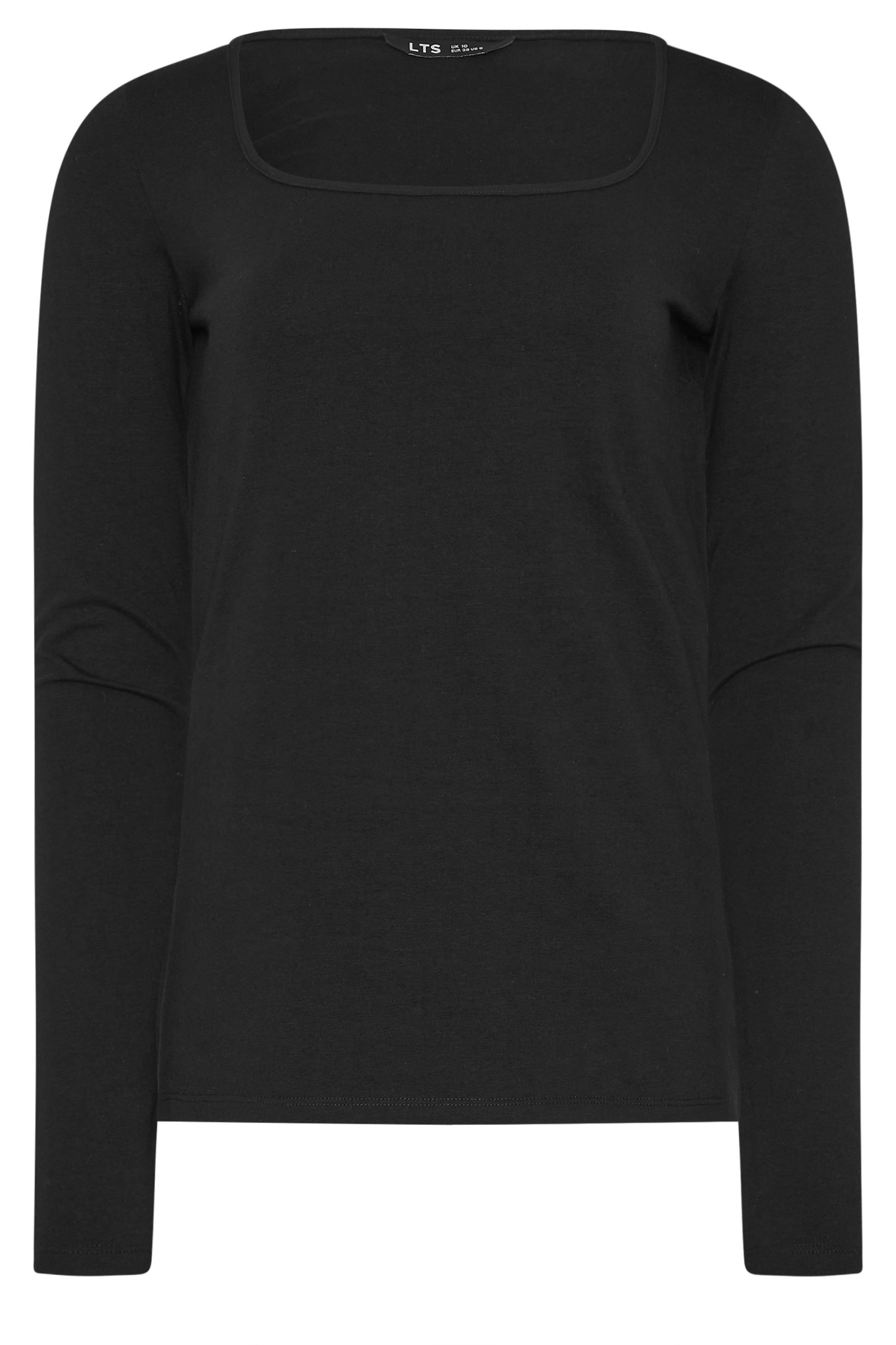 LTS Tall 2 PACK Purple & Black Square Neck Tops | Long Tall Sally 9