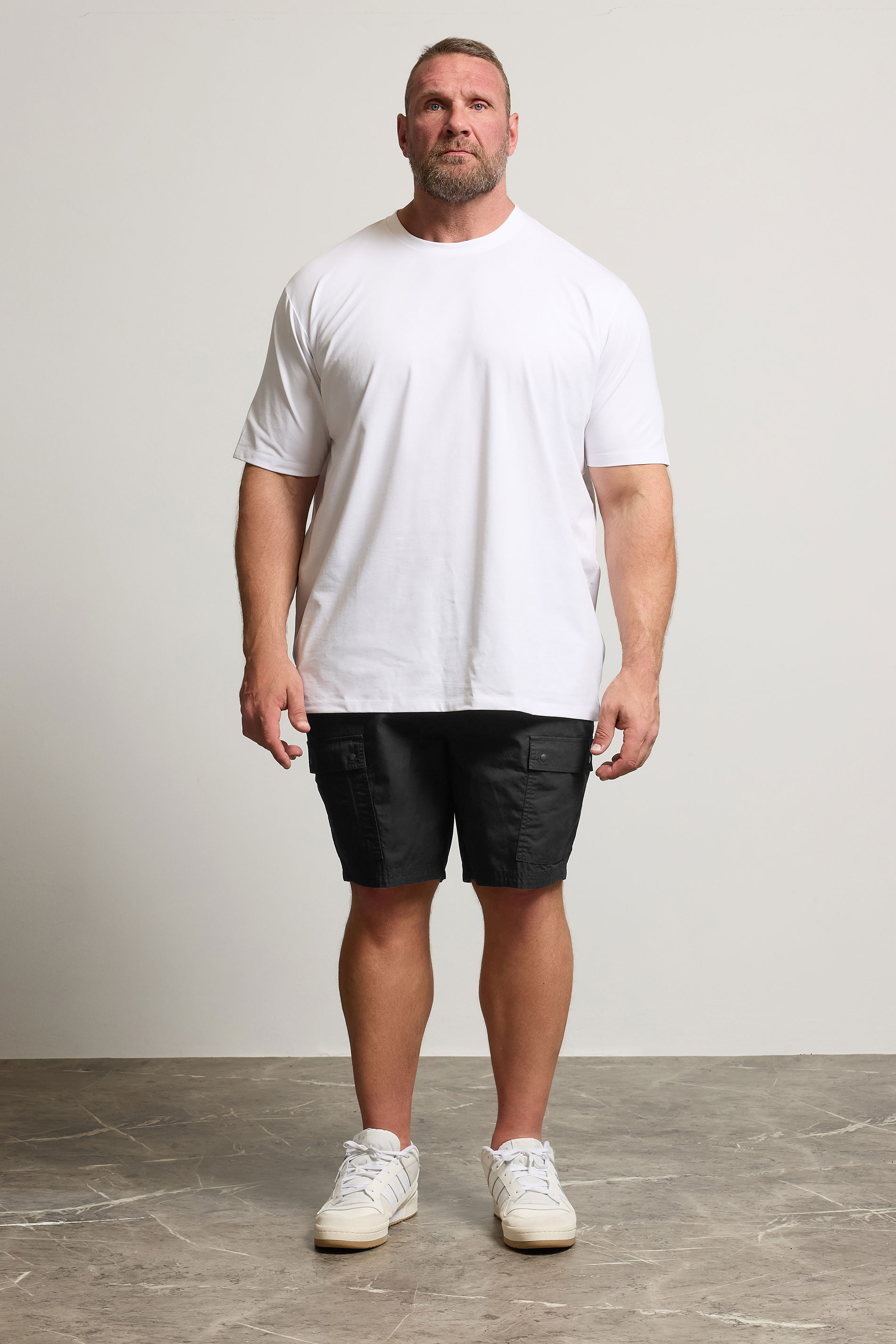 BadRhino Big & Tall Black Trekking Shorts | BadRhino 2