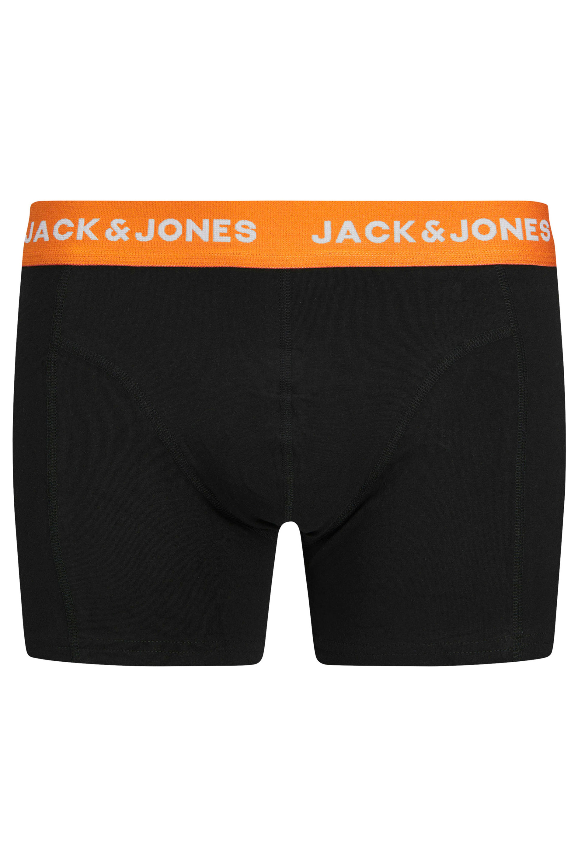 JACK & JONES Big & Tall 5 PACK Black 'Oliver' Boxers | BadRhino 6