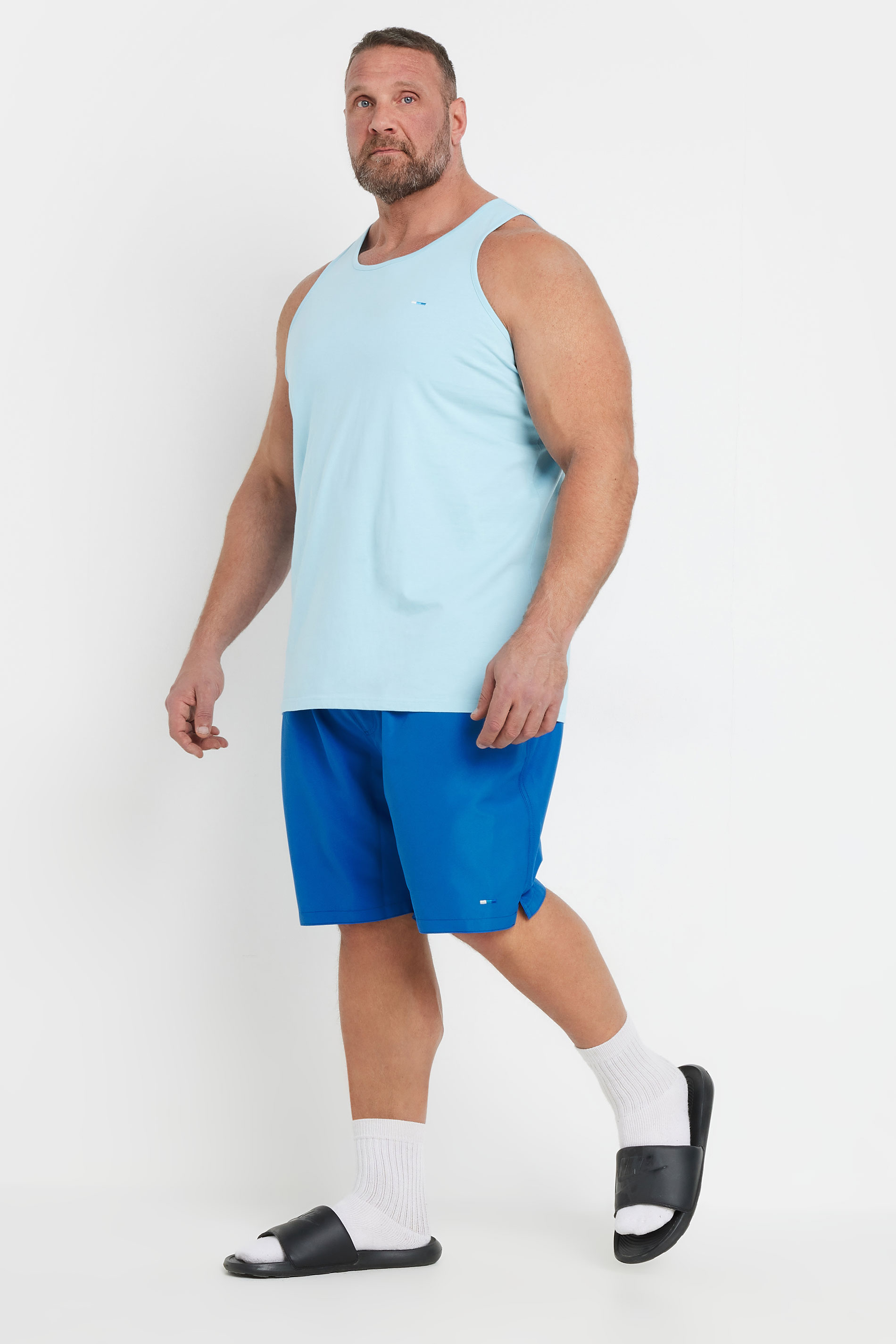 BadRhino Big & Tall Blue Swim Shorts | BadRhino 5